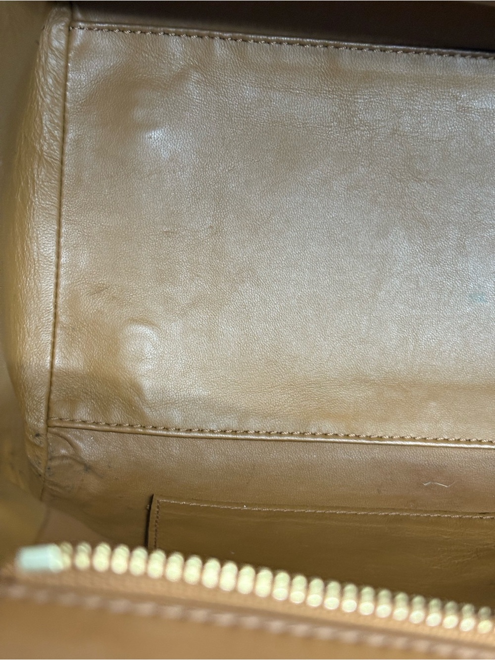 COACH DRIFTER LEATHER & SUEDE SATCHEL HANDBAG- Saddle & Camel- Turn Lock - Picture 16 of 16